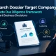 However, a useful target company research dossier normally contains several important sections.
