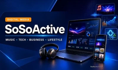 The current sosoactive.com website has a considerably broader editorial focus.